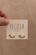 Pendientes SOL, capsula MARFIL