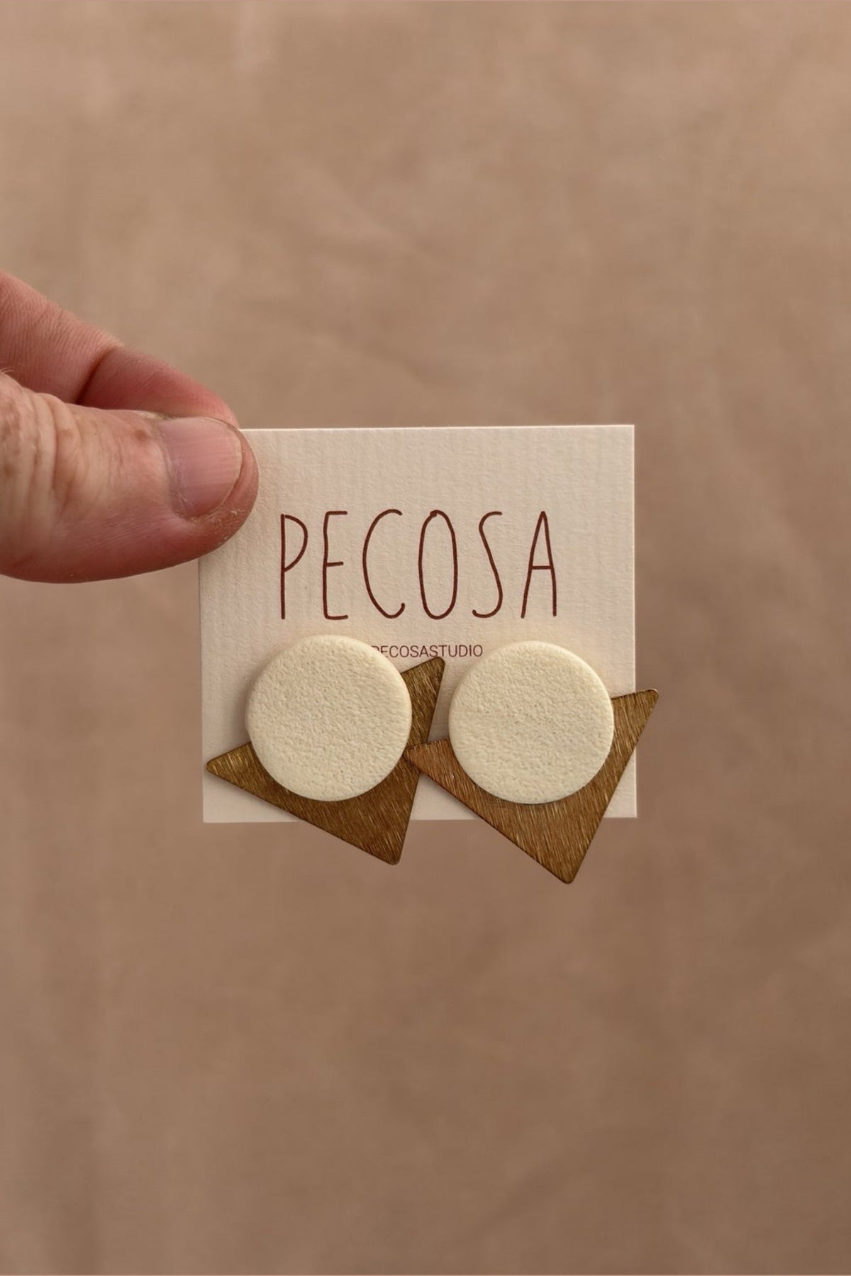 Pendientes DALI, capsula MARFIL
