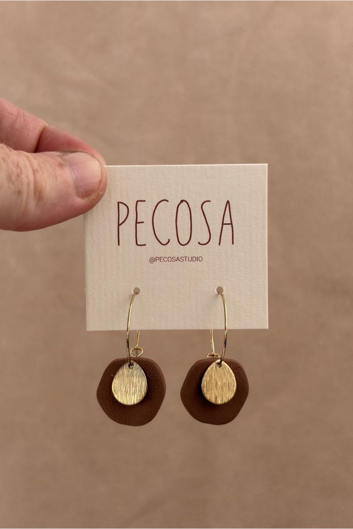Pendientes NARA, capsula TIERRA