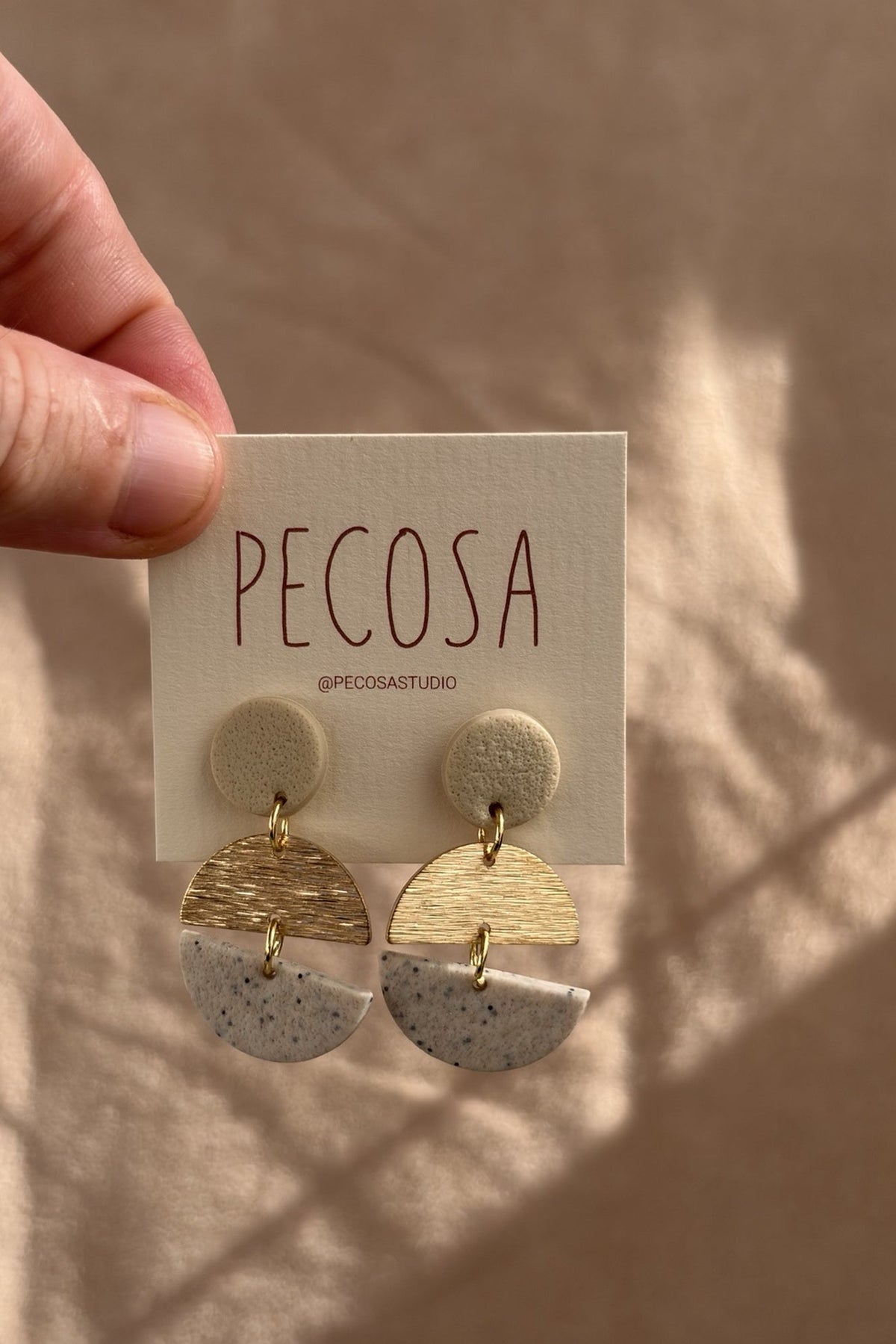 Pendientes LENA, capsula NATURE