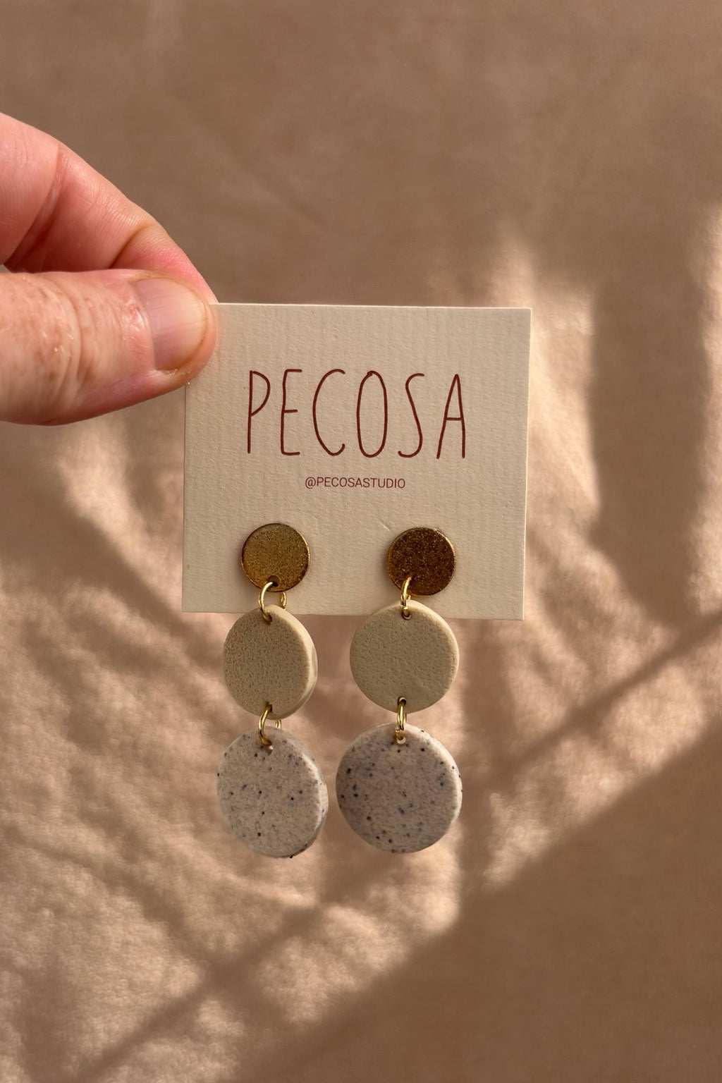 Pendientes CAMELIA, capsula NATURE